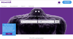 Desktop Screenshot of monster.it