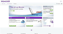 Desktop Screenshot of employer.monster.lu