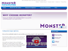 Tablet Screenshot of info.monster.co.uk