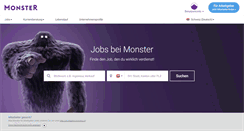 Desktop Screenshot of monster.ch