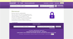 Desktop Screenshot of interne.monster.ca