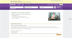 Desktop Screenshot of career-services.monster.ca