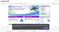 Desktop Screenshot of hiring.fr.monster.be