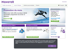 Tablet Screenshot of hiring.fr.monster.be