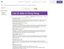 Tablet Screenshot of jobs.monster.com.hk