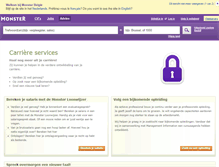 Tablet Screenshot of carriere-services.monster.be
