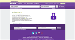 Desktop Screenshot of datenschutz.monster.de