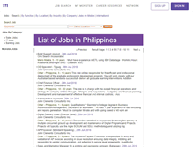 Tablet Screenshot of jobs.monster.com.ph