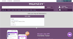 Desktop Screenshot of monster.co.th
