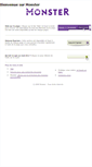 Mobile Screenshot of help.network.monster.fr