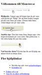 Mobile Screenshot of help.network.monster.se