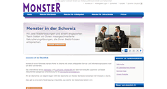 Desktop Screenshot of info.monster.ch