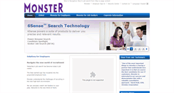 Desktop Screenshot of info.monster.ca