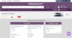 Desktop Screenshot of monster.com.hk