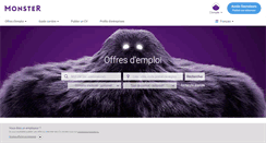 Desktop Screenshot of monster.lu